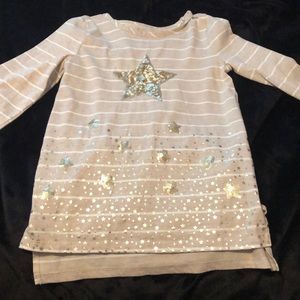 Girls long sleeve star shirt